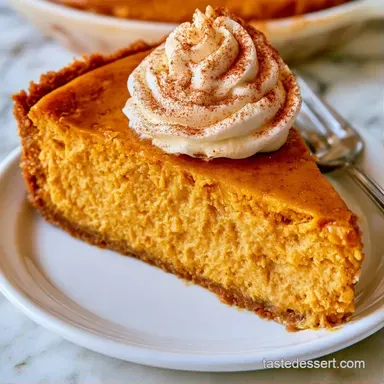 Easy Pumpkin Cheesecake Filling for 12 Recipe Card