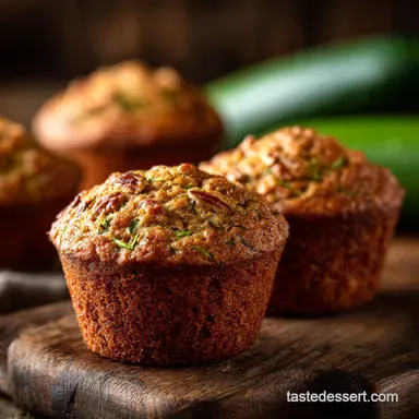 Zucchini Muffins: The Best Easy Recipe for Moist, Spiced Pecan Treats Recipe Card