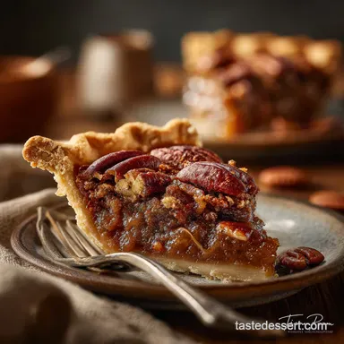 Easy Traditional Pecan Pie: The Ultimate Gooey, Perfectly Set Holiday Dessert Recipe Card
