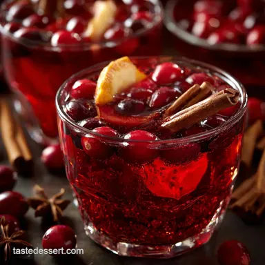 Festive Christmas Punch: Easy Spiced Cranberry Punch for a Crowd Recipe Card