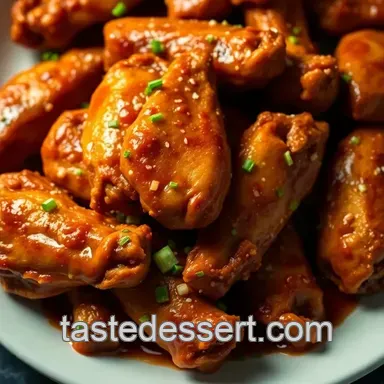Fiery & Crispy Spicy Korean Q Wingstop Wings – My Ultimate Game Day Treat Recipe Card