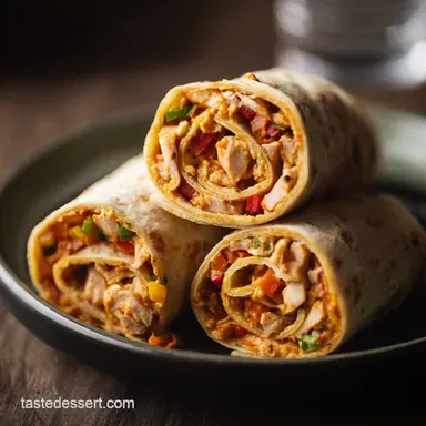 Fiesta Chicken Tortilla Pinwheel Recipes Smashing Snacks Recipe Card