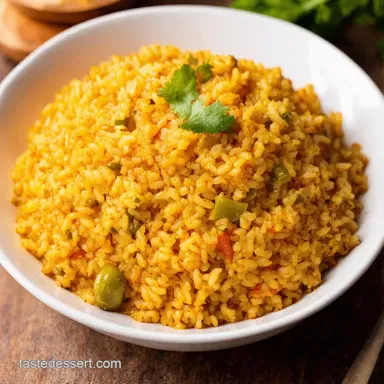 Easy Spanish Rice also called Fiesta Rice Ready in Minutes Recipe Card
