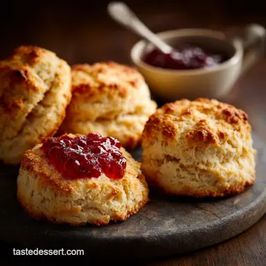 Foolproof Bisquick Scones Recipe Fluffy Golden Ready in 30 Mins Recipe Card