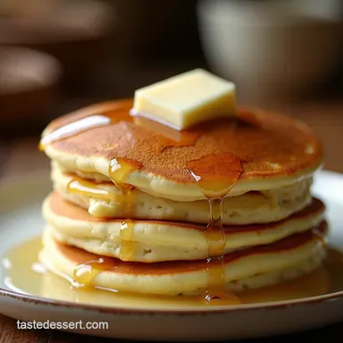 Fluffy Buttermilk Pancakes from Scratch The Perfect Weekend Breakfast Recipe Card