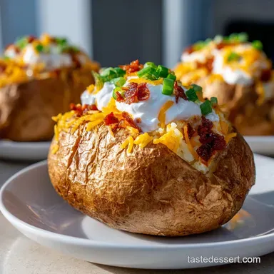Crock Pot Baked Potatoes: The Fluffiest Spuds Ever Recipe Card