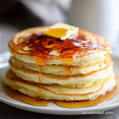 Eggless Pancakes in 20 Minutes: Fluffy