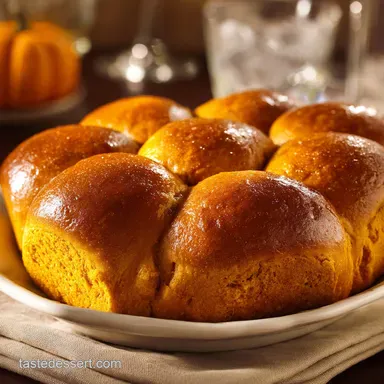 Pumpkin Dinner Rolls: Fluffy, Spiced Bread for the Holidays Recipe Card