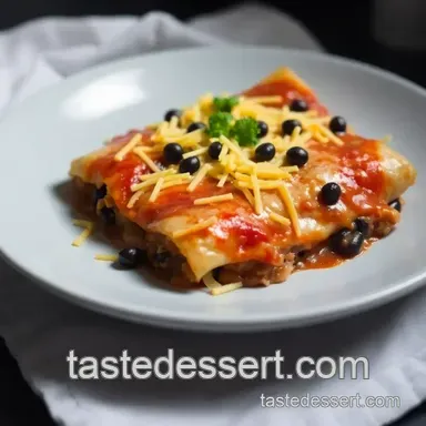 Easy Freezer-Friendly Frozen Enchiladas: A Family Favorite Meal Recipe Card