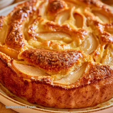 Pear Clafoutis for 8 Servings Recipe Card