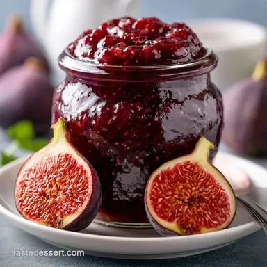 Fig Jam Recipe in 40 Minutes Recipe Card