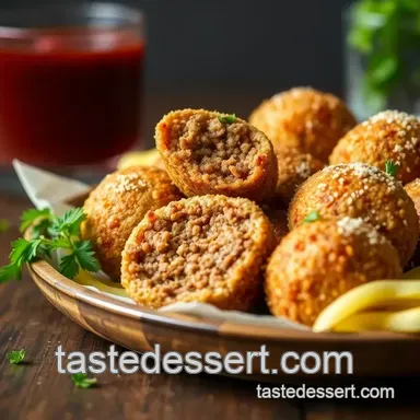 How to Make Fried Beef Rissoles - Quick and Juicy for Dinner Recipe Card