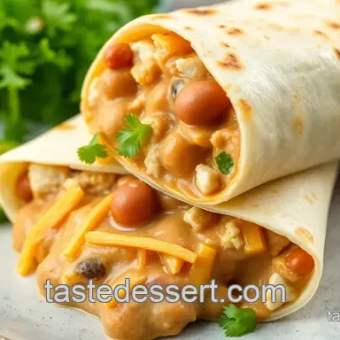 How to Make Fry Bean Cream Cheese Burritos Fast & Easy: A Delicious Treat!