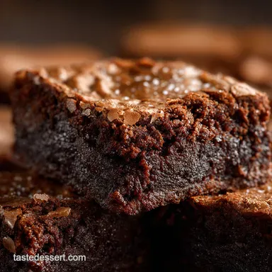 Homemade Brownies: Chefs Fudgy Recipe for the Perfect Crinkle Top Recipe Card