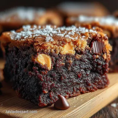 The Ultimate Fudge Brownies with Peanut Butter Chips Recipe Recipe Card