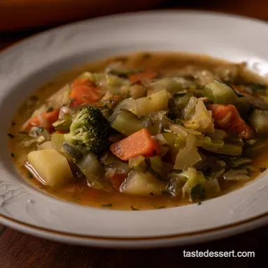 Garden Bounty My Hearty Vegtebales Soup Recipe