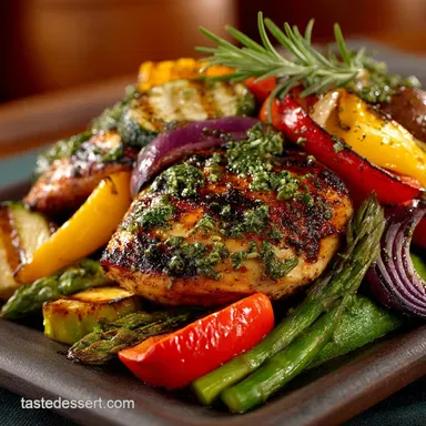 Foolproof Grilled Garlic and Herb Chicken and Veggies Recipe