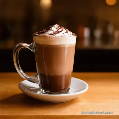 How to Make a Mocha Latte My Homemade Coffee Shop Secret Recipe Card