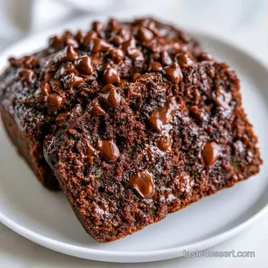 GF Chocolate Zucchini Bread: Fudgy Recipe Card