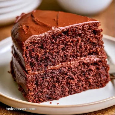 Chocolate Zucchini Cake for 10 Servings Recipe Card