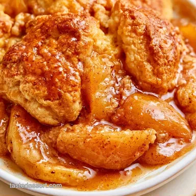 Pear Cobbler with Maple Syrup Recipe Card