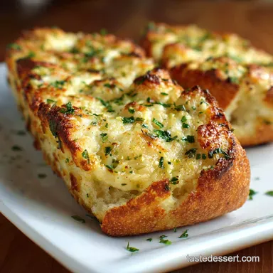 Gluten Free Pizza Garlic Bread for 4 Servings