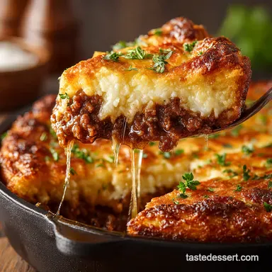 GlutenFree Cowboy Casserole Easy Family Dinner Recipe Card