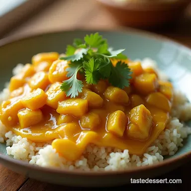 Japanese Golden Curry Easy Comfort Food Recipe Recipe Card