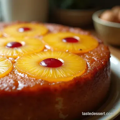 The Ultimate Foolproof Pineapple UpsideDown Cake Recipe Recipe Card