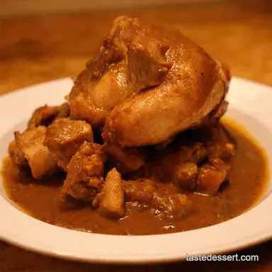 Chicken and Gravy Sunday Roast Style My Secret to Rich Gravy Recipe Card