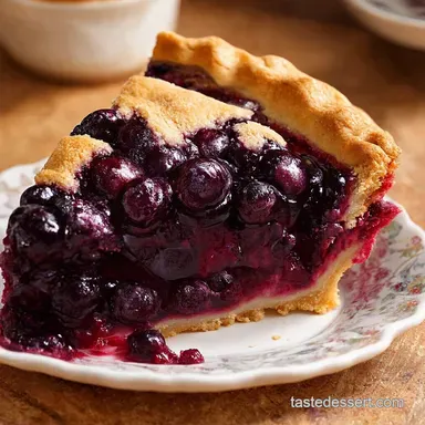 Grandma Bettys Blueberry Pie Recipe Steal Her Secrets Recipe Card