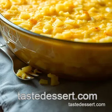 Grandma' s Golden-Crusted Baked Rice Pudding presentation
