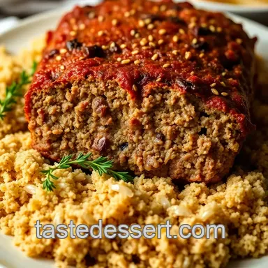 Grandma' s Savory Meatloaf Recipe presentation