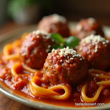 Grandmas Meatballs Recipe Crockpot Easiest Comfort Food Recipe Card