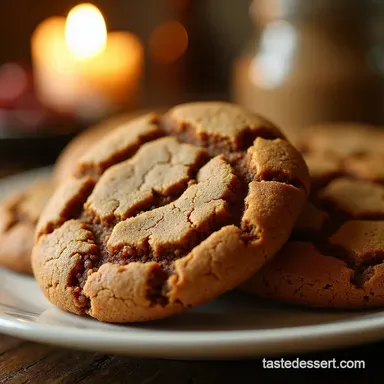 Ultimate Chewy CrackleTop Molasses Cookies Recipe Card