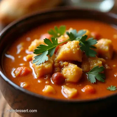 Grandmas Chicken Pepper Soup West African Comfort in a Bowl Recipe Card