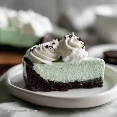 Grasshopper Pie Recipe with Cream Cheese Recipe Card