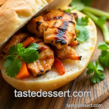 How to Make Grilled Chicken Banh Mi - Flavorful Delight: 5 Easy Tips! Recipe Card