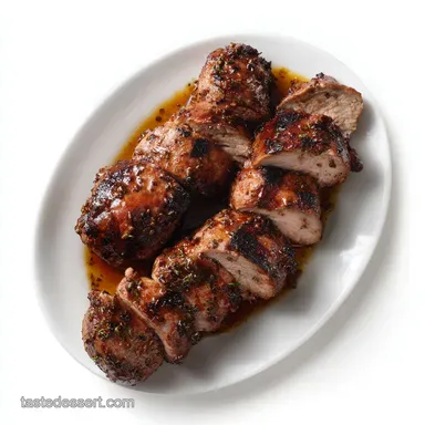 Mexican Adobo Rubbed Grilled Pork Tenderloin Quick Grill Recipe Recipe Card