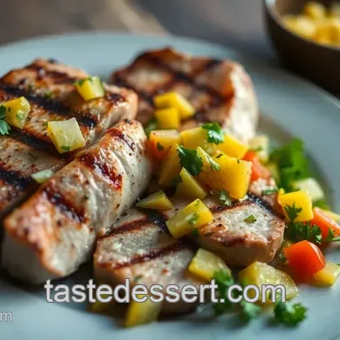 Grilled Southern Bluefin Tuna FIP with Zesty Citrus Salsa &ndash; A Summer Favorite