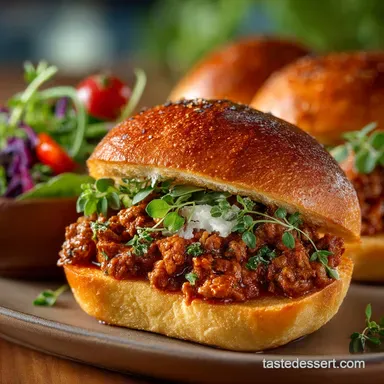 Healthy Turkey Sloppy Joes The Best Lean Weeknight Comfort Food Recipe Card