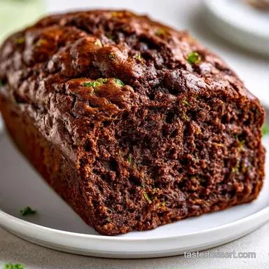 Healthy Chocolate Zucchini Bread in 65 Minutes Recipe Card