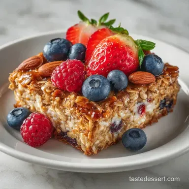 Healthy Fruit Flag Dessert in 45 Minutes Recipe Card