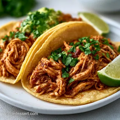 Baked Chicken Tacos in 30 Minutes Recipe Card