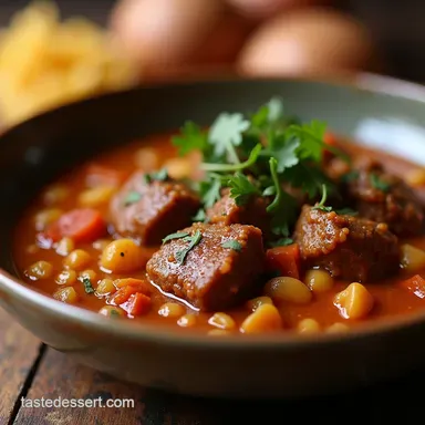 Hearty Beef Mince Lentil Stew A Proper Winter Warmer Recipe Card