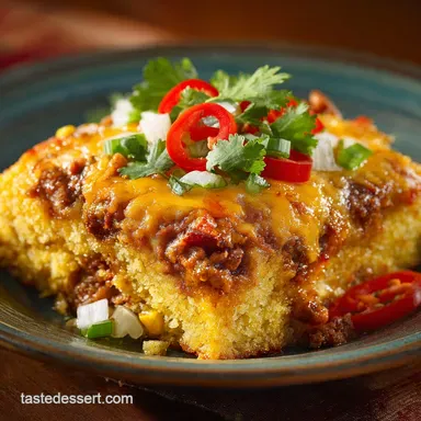 Cornbread Casserole: The Ultimate Hearty Chili-Cheese Sunday Supper