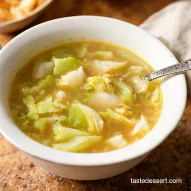 Cabbage Soup is the PERFECT Comfort Food Ready in 1 Hour Recipe Card