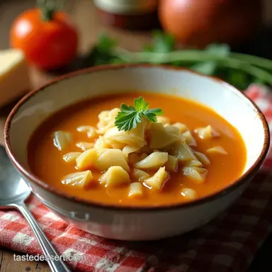 My Best Cabbage Soup Recipe Hearty Humble Recipe Card