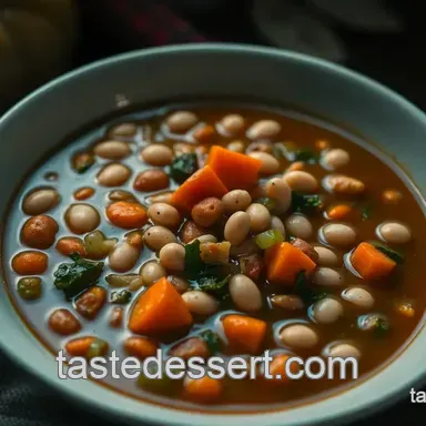 Hearty Bean Soup Recipe: Tuscan White Bean Comfort!