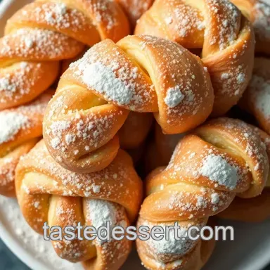 Heavenly French Crullers: Light Airy Rings of Delight presentation